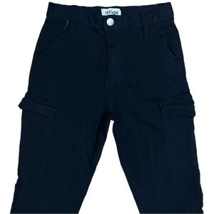 Refuge Black Skinny Cargo Pants Women’s Small Utility Casual Streetwear Trousers